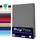 Buymax Spannbettlaken 70x140cm Baumwolle 100% Kinderbett Spannbetttuch Baby Bettlaken Jersey, Matratzenhöhe bis 15 cm, Farbe Anthrazit-Grau