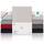 Blumtal® Premium Spannbettlaken 270x200 cm Boxspringbett Jersey - Oeko-TEX zertifiziertes Bettlaken 200x270 Baumwolle - Familienbett Grau