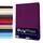 Buymax Spannbettlaken 160x200cm Baumwolle 100% Spannbetttuch Bettlaken Jersey, Matratzenhöhe bis 25 cm, Farbe Aubergine