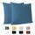 Dreamzie Kissenbezug 30x30 (Set mit 2) - 100% Jersey Baumwolle 150 g/qm Kissenbezüge -Blau - Für Kissen 30x30 cm - Kissenhülle - Kissenbezug - Resistent und Hypoallergen