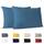 Dreamzie Kissenbezug 30x50 (Set mit 2) - 100% Jersey Baumwolle 150 g/qm Kissenbezüge -Blau - Für Kissenbezug 50x30 cm - Kissenhülle - Resistent und Hypoallergen