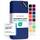 Jacobson Jersey Spannbettlaken Spannbetttuch Baumwolle Bettlaken (Topper 140-160x200 cm, Royal Blau)