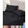 Utopia Bedding 4 Teilige Bettlaken Set 120x190 cm, Schwarz - Polyester Microfaser, Oeko-Tex Zertifiziert, 1 Spannbettlaken 120x190 cm, 1 Bettlaken 228x259 cm und 2 Kissenbezüge 50x75 cm