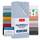 Blumtal® Basics Spannbettlaken Topper 180x200cmJersey - Bettlaken 180x200cm aus 100% Baumwolle - Oeko-TEX zertifiziertes Spannbetttuch 180x200cm - Topper Bezug 180x200 cm - Laken - Hellblau