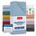 Blumtal® Baumwolle Spannbettlaken 200x220cm Basics Jersey im 2er Set - Bettbezug 200x220 cm - Oeko-TEX zertifiziertes Spannbetttuch 200x220cm - Matratzenbezug 200x220- Leintuch 200x220- Dusk Blue