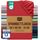 Utopia Bedding - Spannbettlaken 160x200cm - Rot - Gebürstete Polyester-Mikrofaser Spannbetttuch - 35 cm Tiefe Tasche