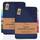 NatureMark 2er Pack Jersey Spannbettlaken, Spannbetttuch 100% Baumwolle in vielen Größen und Farben MARKENQUALITÄT ÖKOTEX Standard 100 | 200x220 cm +40 Steg - Navy blau
