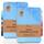 NatureMark 2er Pack Jersey Spannbettlaken, Spannbetttuch 100% Baumwolle in vielen Größen und Farben MARKENQUALITÄT ÖKOTEX Standard 100 | 90 x 200 cm - 100 x 200 cm - hell blau