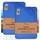 NatureMark 2er Pack Jersey Spannbettlaken, Spannbetttuch 100% Baumwolle in vielen Größen und Farben MARKENQUALITÄT ÖKOTEX Standard 100 | 200x220 cm +40 Steg - royal blau