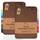 NatureMark 2er Pack Jersey Spannbettlaken, Spannbetttuch 100% Baumwolle in vielen Größen und Farben MARKENQUALITÄT ÖKOTEX Standard 100 | 200x220 cm +40 Steg - Schoko braun