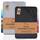 NatureMark 2er Pack Jersey Spannbettlaken, Spannbetttuch 100% Baumwolle in vielen Größen und Farben MARKENQUALITÄT ÖKOTEX Standard 100 | 200x220 cm +40 Steg - Schwarz/Silber
