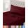Utopia Bedding 3 Teilige Bettlaken Set 90x190 cm, Burgunderrot - Polyester Microfaser, Oeko-Tex Zertifiziert, 1 Spannbettlaken 90x190 cm, 1 Bettlaken 167x243 cm und 1 Kissenbezug 50x75 cm