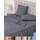 Utopia Bedding 4 Teilige Bettlaken Set 160x200 cm, Grau - Polyester Microfaser, Oeko-Tex Zertifiziert, 1 Spannbettlaken 160x200 cm, 1 Bettlaken 266x259 cm und 2 Kissenbezüge 65x65 cm