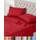Utopia Bedding 4 Teilige Bettlaken Set 135x190 cm, Rot - Polyester Microfaser, Oeko-Tex Zertifiziert, 1 Spannbettlaken 135x190 cm, 1 Bettlaken 225x255 cm und 2 Kissenbezüge 50x75 cm