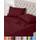 Utopia Bedding 4 Teilige Bettlaken Set 180x200 cm, Burgunderrot - Polyester Microfaser, Oeko-Tex Zertifiziert, 1 Spannbettlaken 180x200 cm, 1 Bettlaken 270x290 cm und 2 Kissenbezüge 50x75 cm
