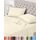 Utopia Bedding 4 Teilige Bettlaken Set 135x190 cm, Elfenbein - Polyester Microfaser, Oeko-Tex Zertifiziert, 1 Spannbettlaken 135x190 cm, 1 Bettlaken 225x255 cm und 2 Kissenbezüge 50x75 cm