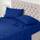 Utopia Bedding 4 Teilige Bettlaken Set 135x190 cm, Königsblau - Polyester Microfaser, Oeko-Tex Zertifiziert, 1 Spannbettlaken 135x190 cm, 1 Bettlaken 225x255 cm und 2 Kissenbezüge 50x75 cm