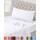 Utopia Bedding 3 Teilige Bettlaken Set 150x200 cm, Weiß - Polyester Microfaser, Oeko-Tex Zertifiziert, 1 Spannbettlaken 150x200 cm, 1 Bettlaken 266x259 cm und 1 Kissenbezug 45x170 cm