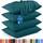 Utopia Bedding Queen-Kissenbezüge – 4er-Pack – Hotelverschluss – weicher, gebürsteter Mikrofaserstoff – schrumpf- und farbecht, Kissenbezüge, Queen-Size, 20 X 30 Inches (Blaugrün)