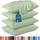 Utopia Bedding Queen-Kissenbezüge – 4er-Pack – Hotelverschluss – weicher, gebürsteter Mikrofaserstoff – schrumpf- und farbecht, Kissenbezüge, Queen-Size, 20 X 30 Inches (Queen, Salbeigrün)