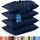 Utopia Bedding Standard-Kissenbezüge – 4er-Pack – Hotelverschluss – weicher, gebürsteter Mikrofaserstoff – schrumpf- und farbecht – Kissenbezüge Standardgröße 20 X 26 Inches (Marineblau)
