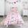Bloomsbury Mill - Kinderbettwäsche 120 x 150cm Einhorn, Prinzessin und Regenbögen für Kinder - Baby Bettwäsche Mädchen - Rosa & Lila Wendebettwäsche und Kissenbezug-Set für Kleinkinder & Babybetten