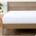 Bare Home Spannbetttuch, Premium-Mikrofaser, ultraweich, knitterfrei, tiefe Tasche, 35 cm tief, Emperor-Spannbetttuch (weiß)
