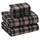 RUVANTI Flanell-Bettwäsche-Set für King-Size-Bett, 100 % Baumwolle, doppelt gebürstet, tiefe Taschen, 40,6 cm, für alle Jahreszeiten, atmungsaktiv und extra weich, warm und gemütlich, 4-teilig