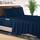 Elegant Comfort 4-teiliges Bettlaken-Set, luxuriöse Bettwäsche, 1500, hochwertige Mikrofaser, Rundumgummi, 45,7-61 cm tiefes Spannbetttuch, extra Tiefe Bettlaken, Twin/Twin XL, Marineblau