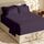 Hearth & Harbor 6 Piece Bed Sheet Set Extra Deep Pocket, Fits Mattress from 18-24 inces Depth, Split King, Eggplant