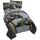 Monster Jam MJ Life 5-teiliges Bettwäsche-Set – inkl. Wendedecke und Bettlaken – Bettwäsche mit Grab Bagger, Max-D, Megalodon – Super weiche Mikrofaser – (offizielles Monster Jam Produkt)