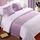 TTiiLoe Bettläufer, Queensize-Bett, weicher Samt, Dekoration, Bettbezug, lila, luxuriöse Tagesdecke, Bettläufer, für Fuß des Bettes, Schal, Bett, Endhandtuch für Hotel, Schlafzimmer, 260 x 50 cm