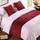 QRGMKL Premium Samt Bettläufer Tagesdecke, weich kein verblassender Bettschal Läufer für Schlafzimmer Hochzeitszimmer Home Hotel Bettwäsche Dekorationen-Red||210X50cm for 1.5m Bed
