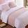QRGMKL Premium Samt Bettläufer Tagesdecke, weich kein verblassender Bettschal Läufer für Schlafzimmer Hochzeitszimmer Home Hotel Bettwäsche Dekorationen-Light Pink||2 Pillowcases(45X45cm)