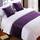 QRGMKL Premium Samt Bettläufer Tagesdecke, weich kein verblassender Bettschal Läufer für Schlafzimmer Hochzeitszimmer Home Hotel Bettwäsche Dekorationen-Dark Purple||180X50cm for 1.2m Bed