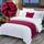 TTiiLoe Luxuriöser Bettläufer, Bettschal für Bettwäsche, Dekoration, moderne Decken, Tagesdecke, Hotel-Bettbezug, Schutz für Schlafzimmer, rot, 50 x 240 cm für 1,8 m Bett