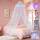 Weiß Betthimmel Mädchen mit Schmetterlingen Licht, 34 Farben Himmelbett Vorhänge Farbe wechselnde LED Licht Prinzessin Baldachin Remote Timer für Kinderzimmer Zelt Twin Full Queen King Size Bett