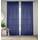 Enhanced Living CRY27PA48-Paar Voile-Vorhänge, 145 x 122 cm, Marineblau, 145 x 122 cm, 1 Paar