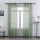Sage transparente Vorhänge, 182,9 cm lang, 2 Stück, Ösen, Leinenoptik, Voile, strukturierte transparente Gardinen für Wohnzimmer und Schlafzimmer, 132,1 B x 182,9 L cm