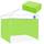 Fanpat 3 x Baldachin-Seitenwände für 25,4 x 25,4 cm großes Pop-Up-Zelt, wasserdicht, 99 % UV-Schutz, 3 Seitenwände, nur Seitenwand, Vordachzelt nicht im Lieferumfang enthalten