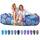 AlphaBeing Aufblasbare Liege, Strandkorbzubehör, Luftsofa, Hängematte, Aufblasbare Couch für Camping, Hinterhof oder See mit Kompressionskammern, Ideale Outdoor-Geschenke für Erwachsene