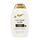 OGX Coconut Milk Shampoo 385 ml, feuchtigkeitsspendendes Haarshampoo mit Rizinusöl und Kokosöl für geschmeidiges, glattes und glänzendes Haar mit LipiPro Shield Technologie