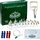 Uplife Schröpfgläser mit Vakuumpumpe - Schröpfset mit 24 Gläsern für Schröpfen & Cupping Therapie - Schröpfgerät & Massage Set Physiotherapie Zubehör - Cupping Set