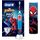 Oral-B Pro Kids Spiderman Elektrische Zahnbürste für Kinder — Electric Toothbrush ab 3 Jahren — Inkl. 1 Aufsteckbürste & Zahnbürsten-Sticker, Reise-Etui, Blau/Rot