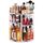 Auxmir Make Up Organizer, Schminktisch Organizer, 360° Drehung Kosmetische Aufbewahrungsbox, Kosmetik Organizer für Lippenstift Makeup Brush Eyeliner Nagelgel, Geeignet als Geschenk, Transparent