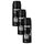 Axe Bodyspray Black Deo ohne Aluminium bekämpft geruchsbildende Bakterien und unangenehme Gerüche 150 ml 1 Stück (Packung mit 3)