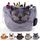 Katzen Kosmetiktasche Kordelzug,Schminktasche Groß,Tragbare Make up Organizer Tasche,Reise Aufbewahrungstasche,Geschenke FüR Katzenliebhaber