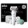Braun Silk-épil 9 SkinSpa All-in-One Set, Epilierer Damen / Haarentferner für langanhaltende Haarentfernung, Ladyshaverer, Rasieraufsatz, Massageaufsatz, 9-080, Weiß/Rosa
