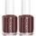 essie Nagellack – Nr. 897 no to-do, professionelle Nagellackfarbe in Braun, hochwertig, haltbar und farbintensiv, 13,5 ml (Packung mit 2)