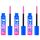 essence I LOVE EXTREME BLUE crazy volume mascara, Blau, langanhaltend, schwunggebend, Extremes Volumen, vegan, ohne Mikroplastikpartikel, Nanopartikel frei, ohne Parfüm, 3er Pack (3x12ml)